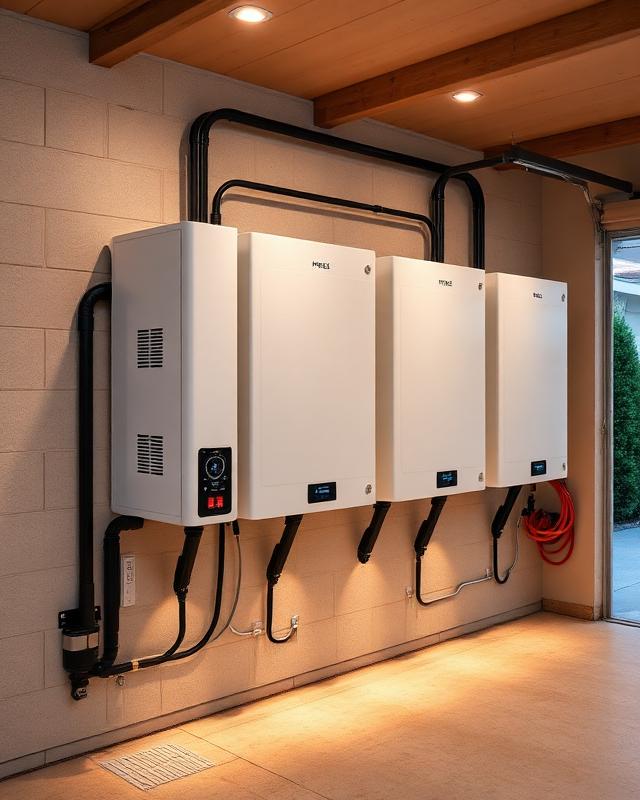 Battery Storage equipment for solar installations